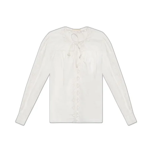 Blouse With Embroidery