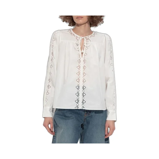 Blouse With Embroidery