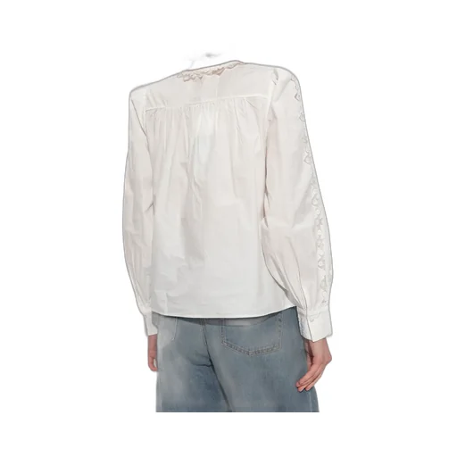 Blouse With Embroidery