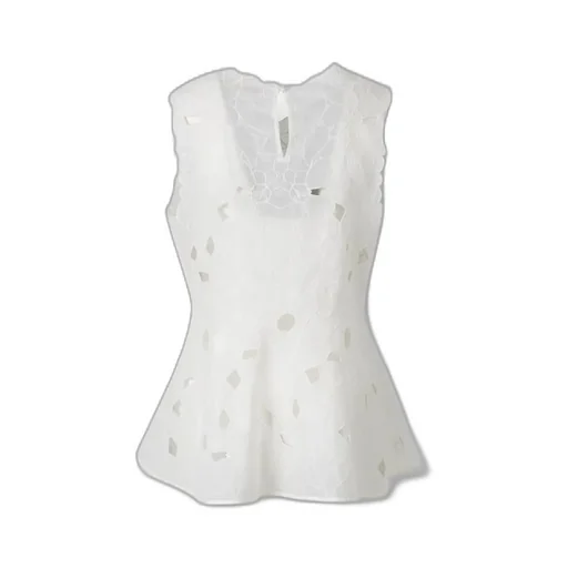 Sleeveless Peplum Top