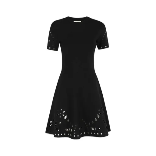 Dress With Laser Cut Details