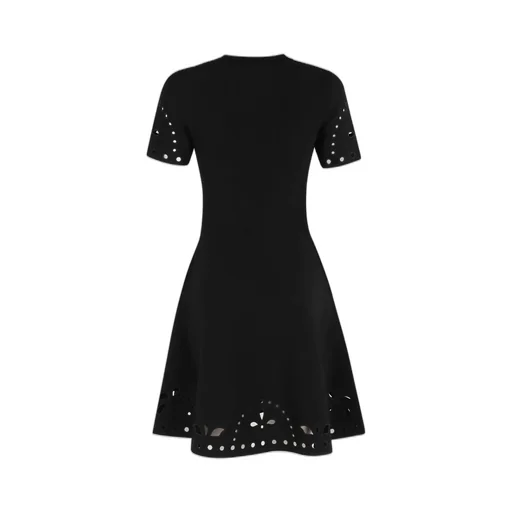 Dress With Laser Cut Details