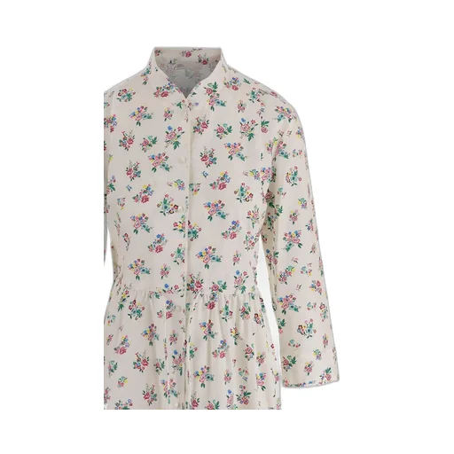 Floral Print Shirt Dress