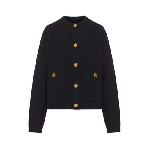 Cardigan With Gold Buttons