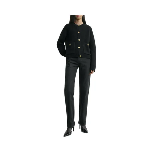 Cardigan With Gold Buttons