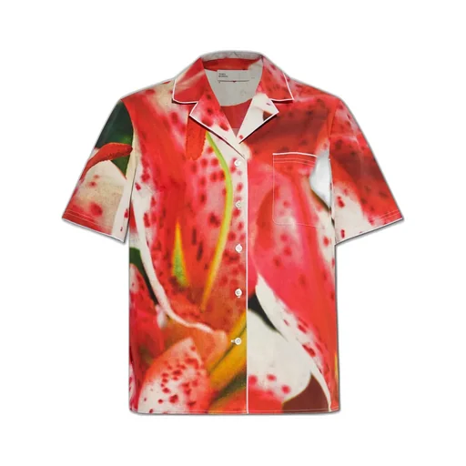 Floral Print Short Sleeve Shirt