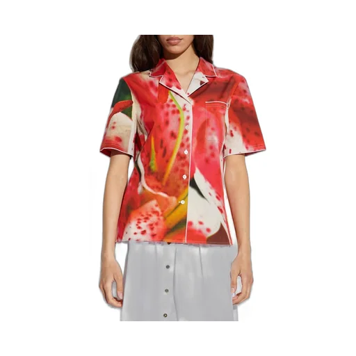 Floral Print Short Sleeve Shirt