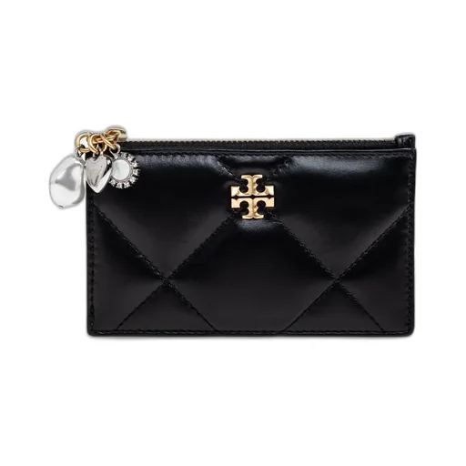 Quilted Card Case With Charms
