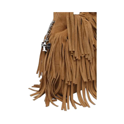 Fringed Bucket Bag