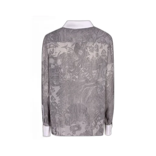 Printed Silk Shirt
