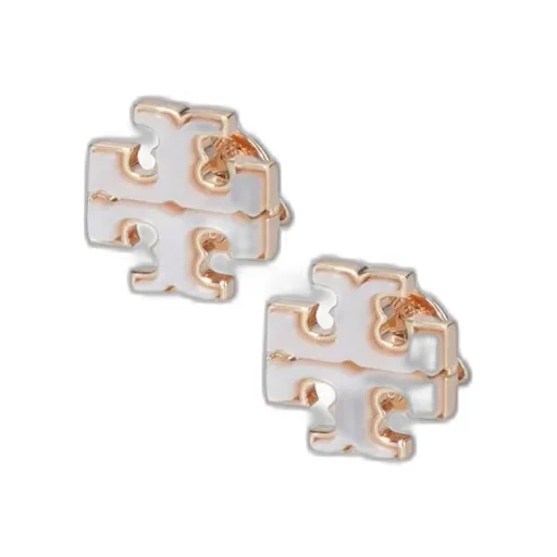Logo Stud Earrings