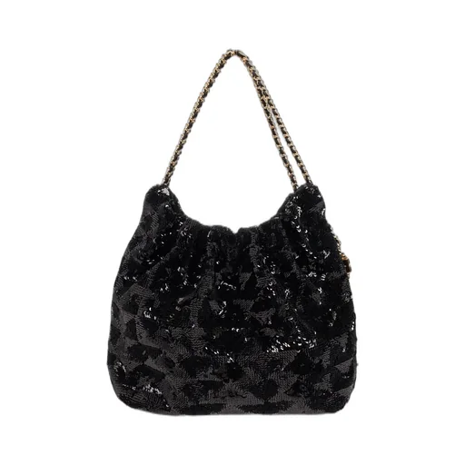 Sequin Bucket Bag
