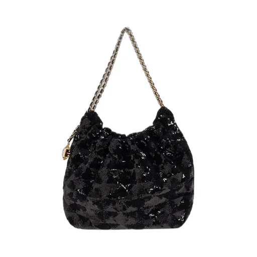 Sequin Bucket Bag