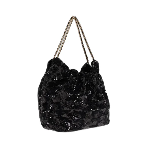 Sequin Bucket Bag