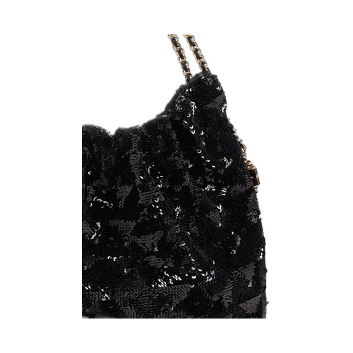 Sequin Bucket Bag