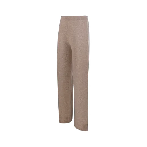 Wide-Leg Knitted Pants