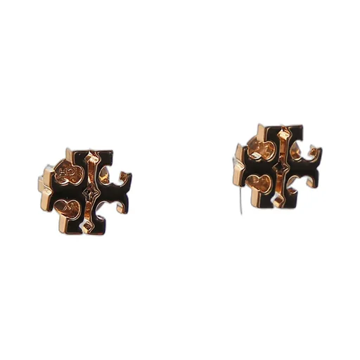 Tory Burch Logo Stud Earrings