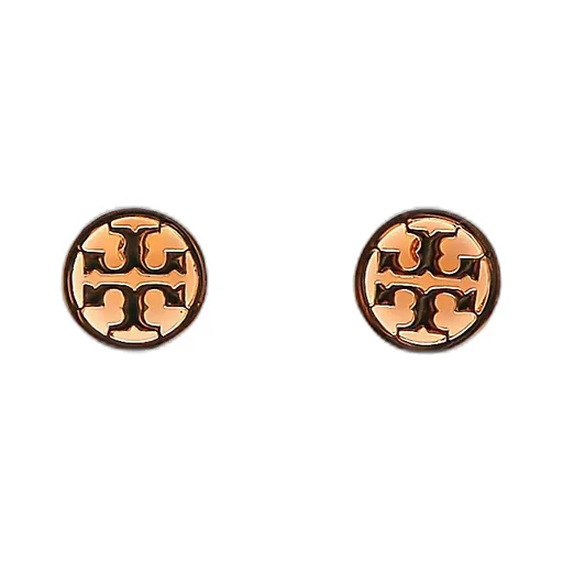 Tory Burch Logo Stud Earrings