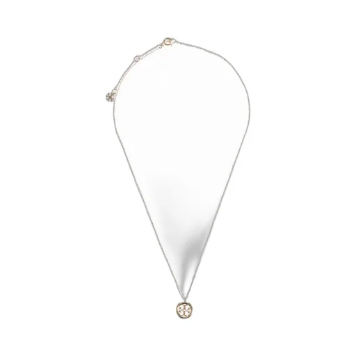 Tory Burch Logo Pendant Necklace