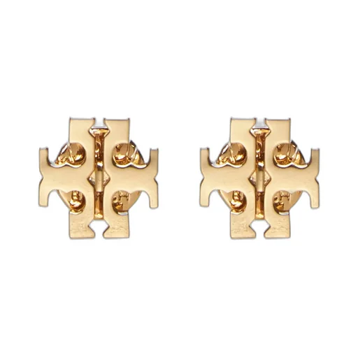 Tory Burch Logo Stud Earrings