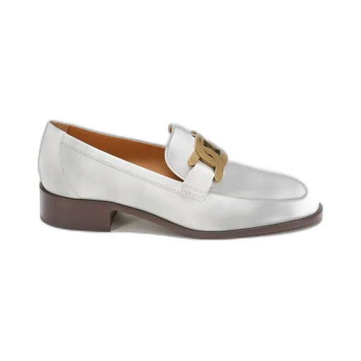 Loafer With Double T Buckle