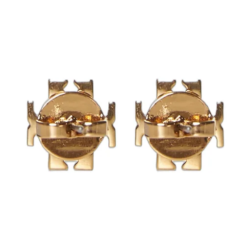 Tory Burch Logo Stud Earrings