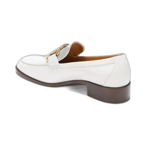 Loafer With Double T Buckle