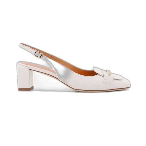 Slingback Block Heel Pumps