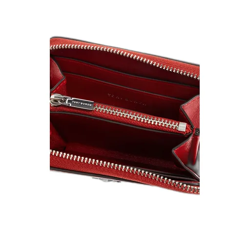 T Monogram Jacquard Zip Wallet