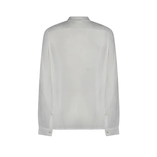 Silk Blouse With Tie Neck