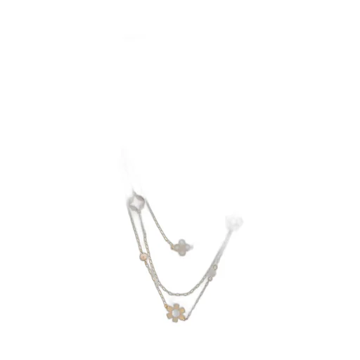 Layered Necklace With Charms