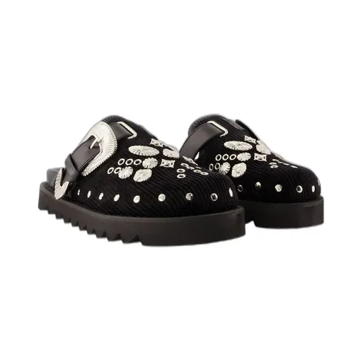 Clogs With Buckle And Studs