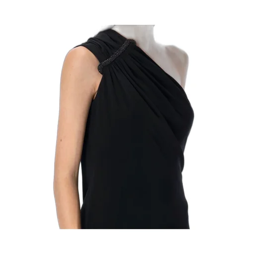 One-Shoulder Draped Dress