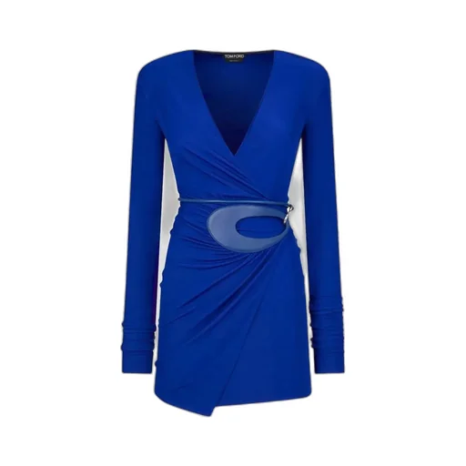 Long Sleeve Wrap Dress