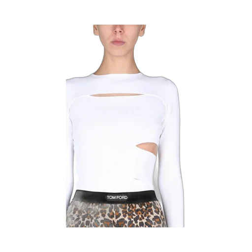 Long Sleeve Cutout Top