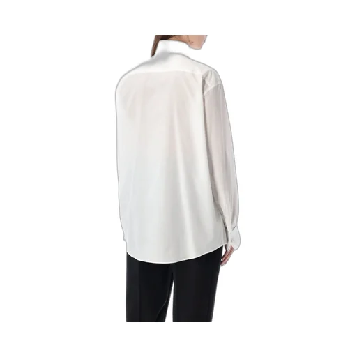 Pleated Bib Shirt