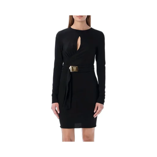 Long Sleeve Wrap Dress