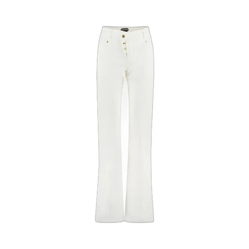 High-Waisted Flared Jeans