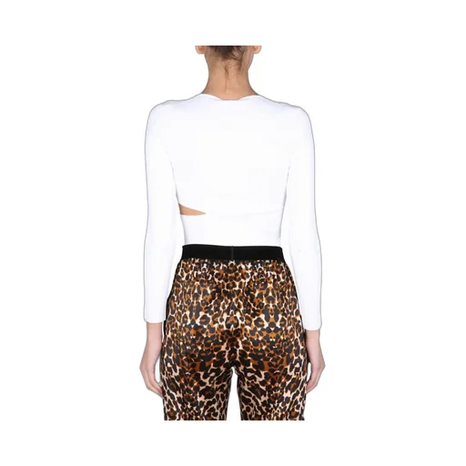 Long Sleeve Cutout Top