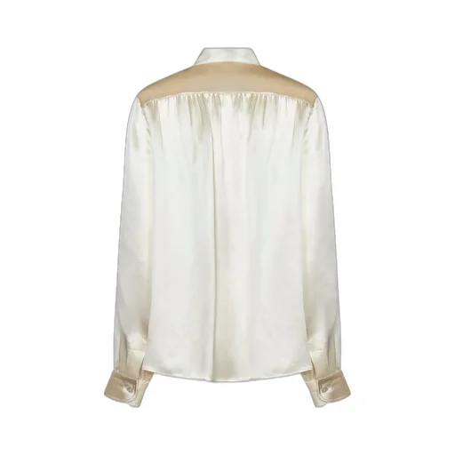 Silk Pussy-Bow Blouse