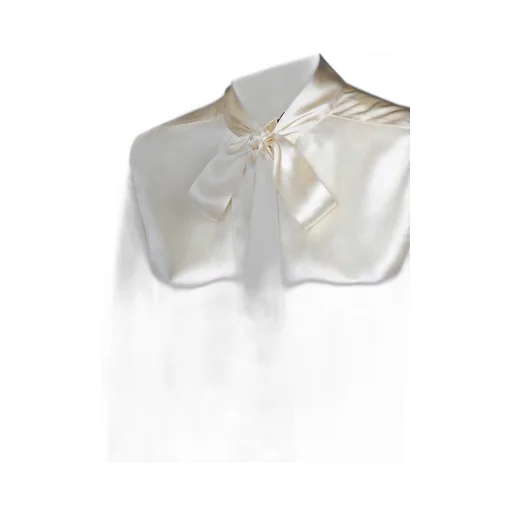 Silk Pussy-Bow Blouse