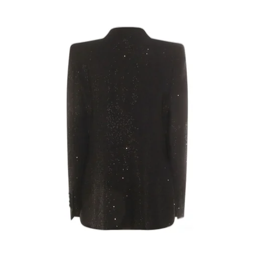 Blazer With All-Over Crystal Embellishment