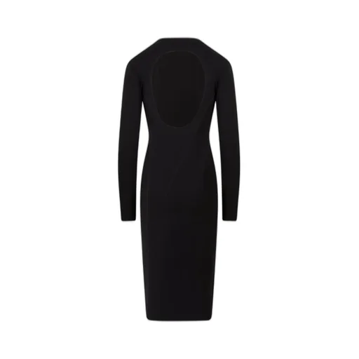 Midi Dress With Zipper Detail