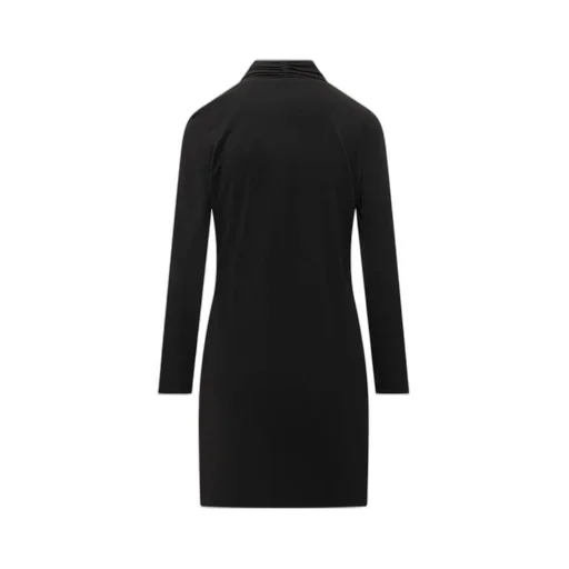 Draped Jersey Mini Dress