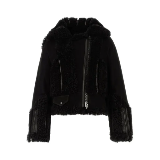 Shearling Trimmed Jacket