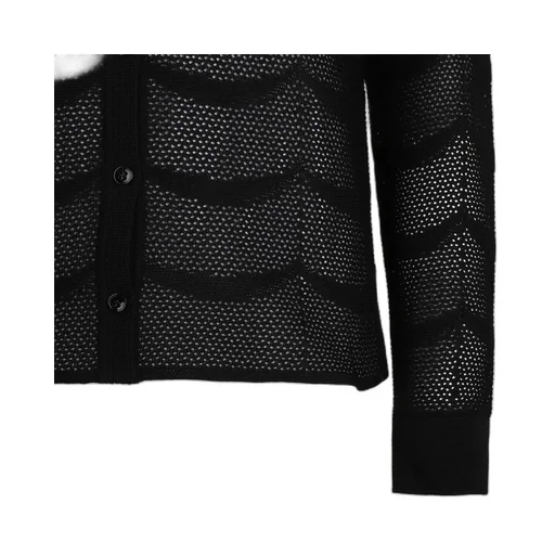 Mesh Button-Up Shirt