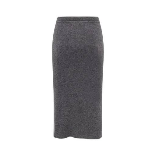Ribbed Knit Maxi Skirt
