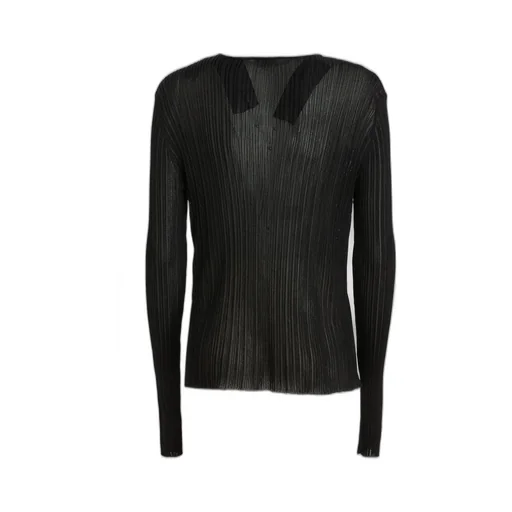 Pleated Knit Top