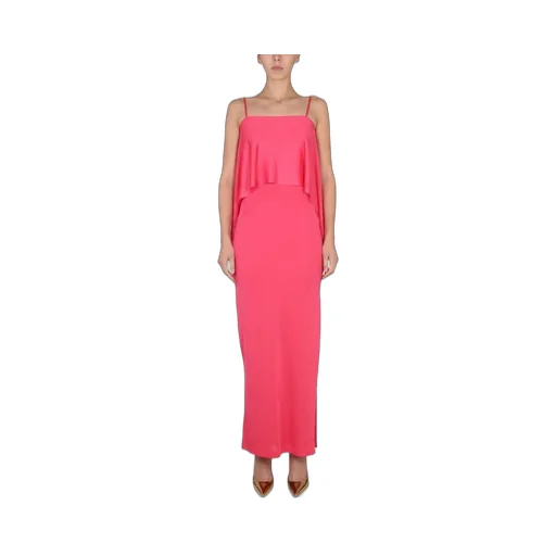 Maxi Dress With Overlay