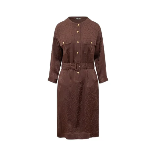 Button-Up Midi Dress